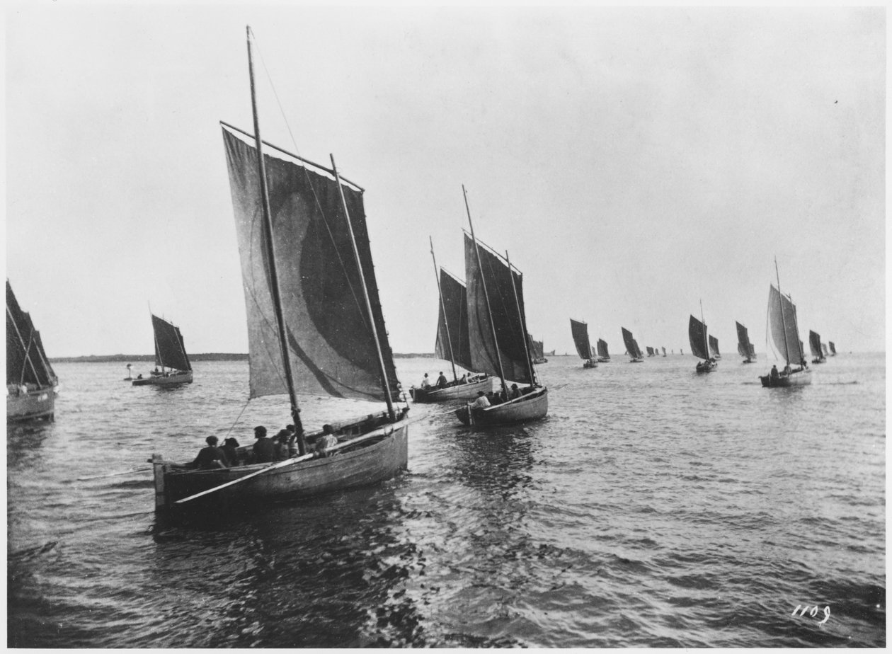 Sardinkové lodě z Concarneau od French Photographer