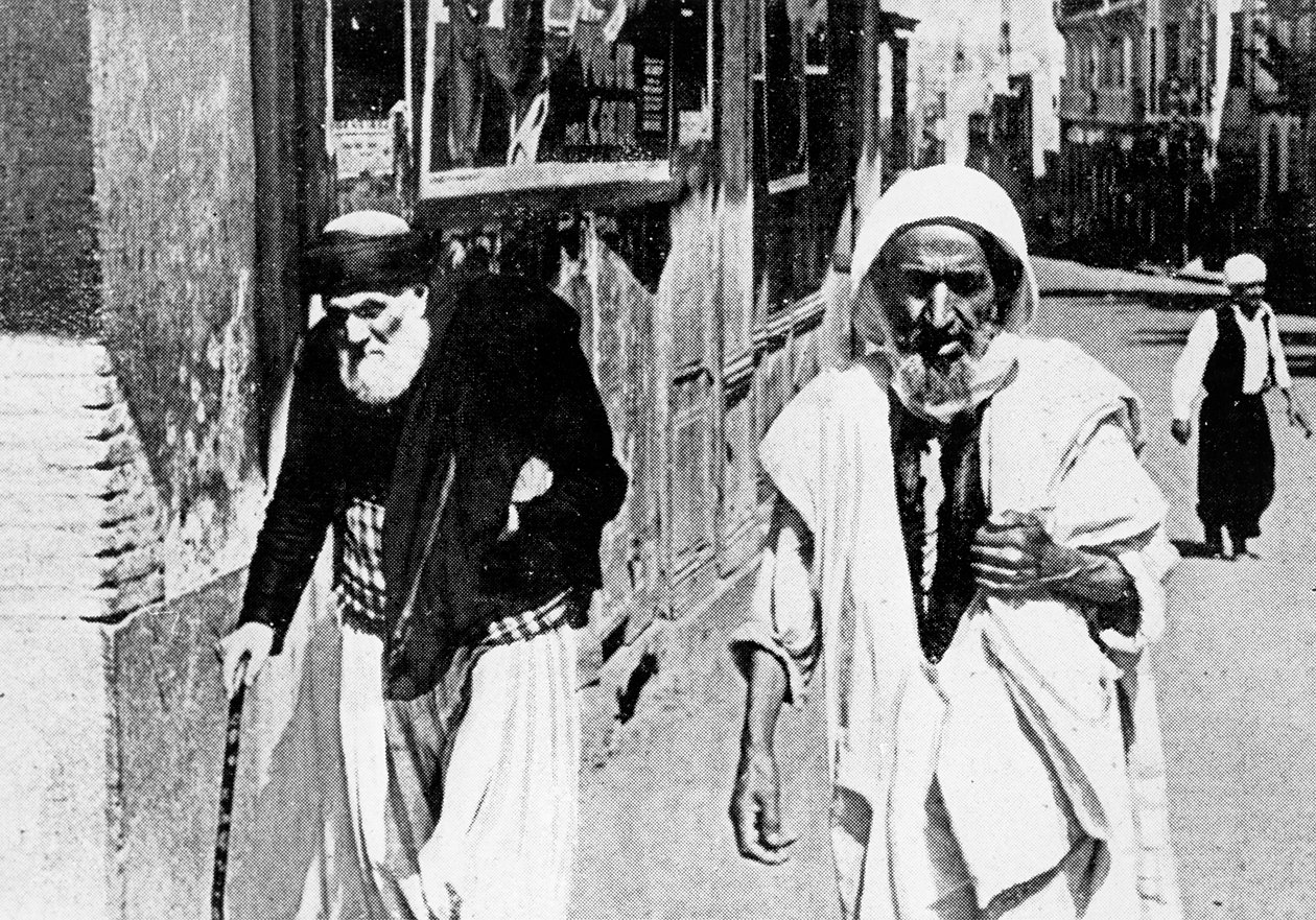 Bok po boku: Žid a muslim od French Photographer