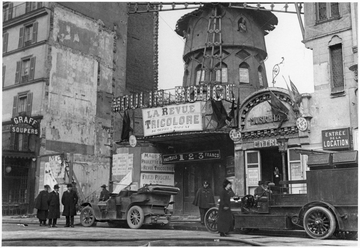 Moulin Rouge, 1914-18 od French Photographer