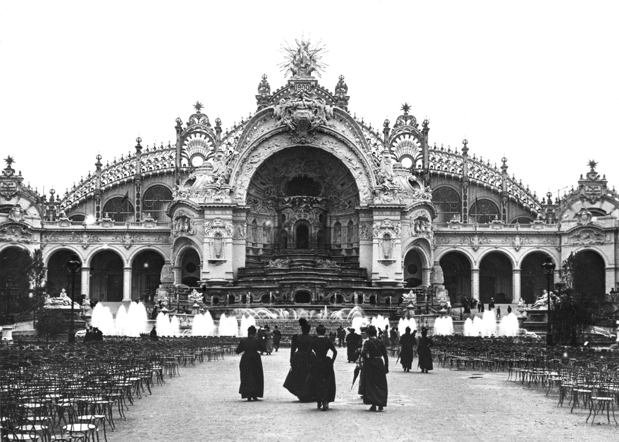 Palác elektřiny na Světové výstavě 1900, 1900 od French Photographer