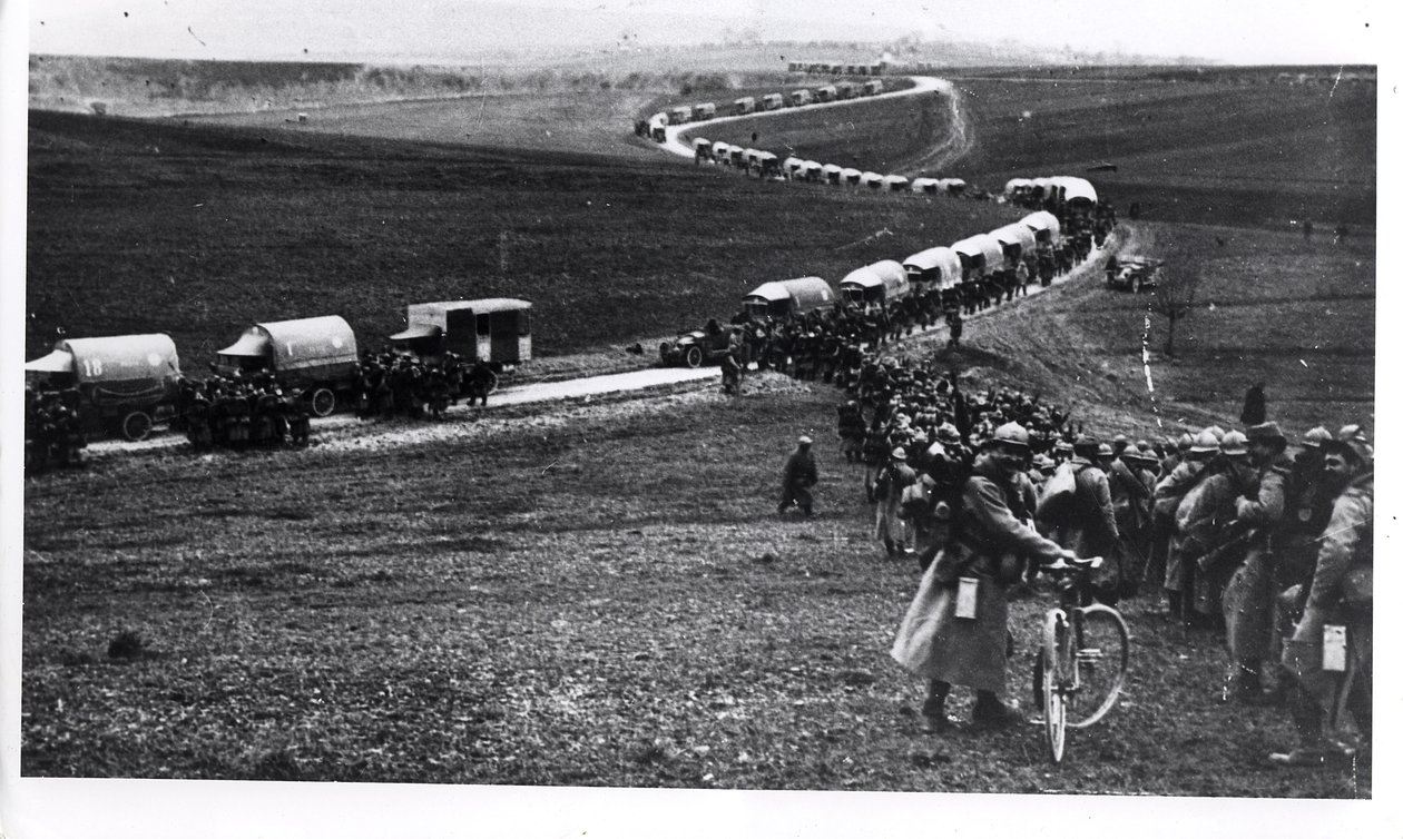 Posvátná cesta, 1916 od French Photographer