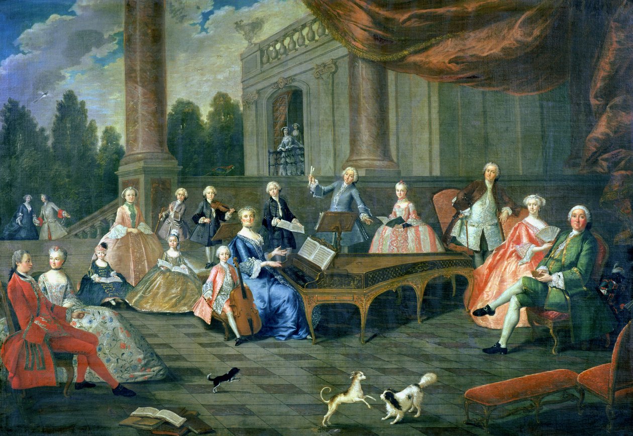 Rodinný koncert na zámku Renescure od French School