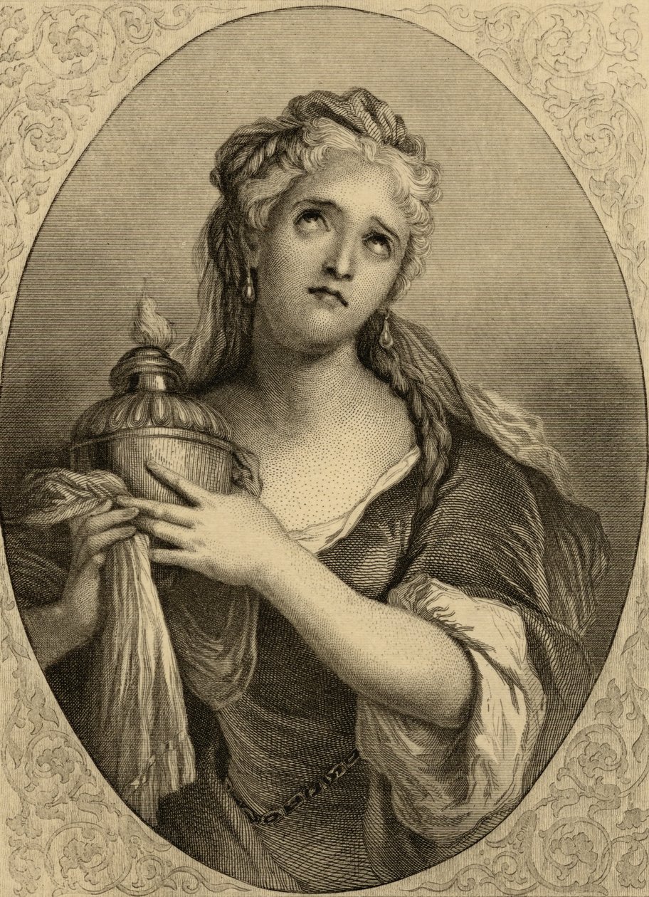 Adrienne Lecouvreur (1692-1730) od French School