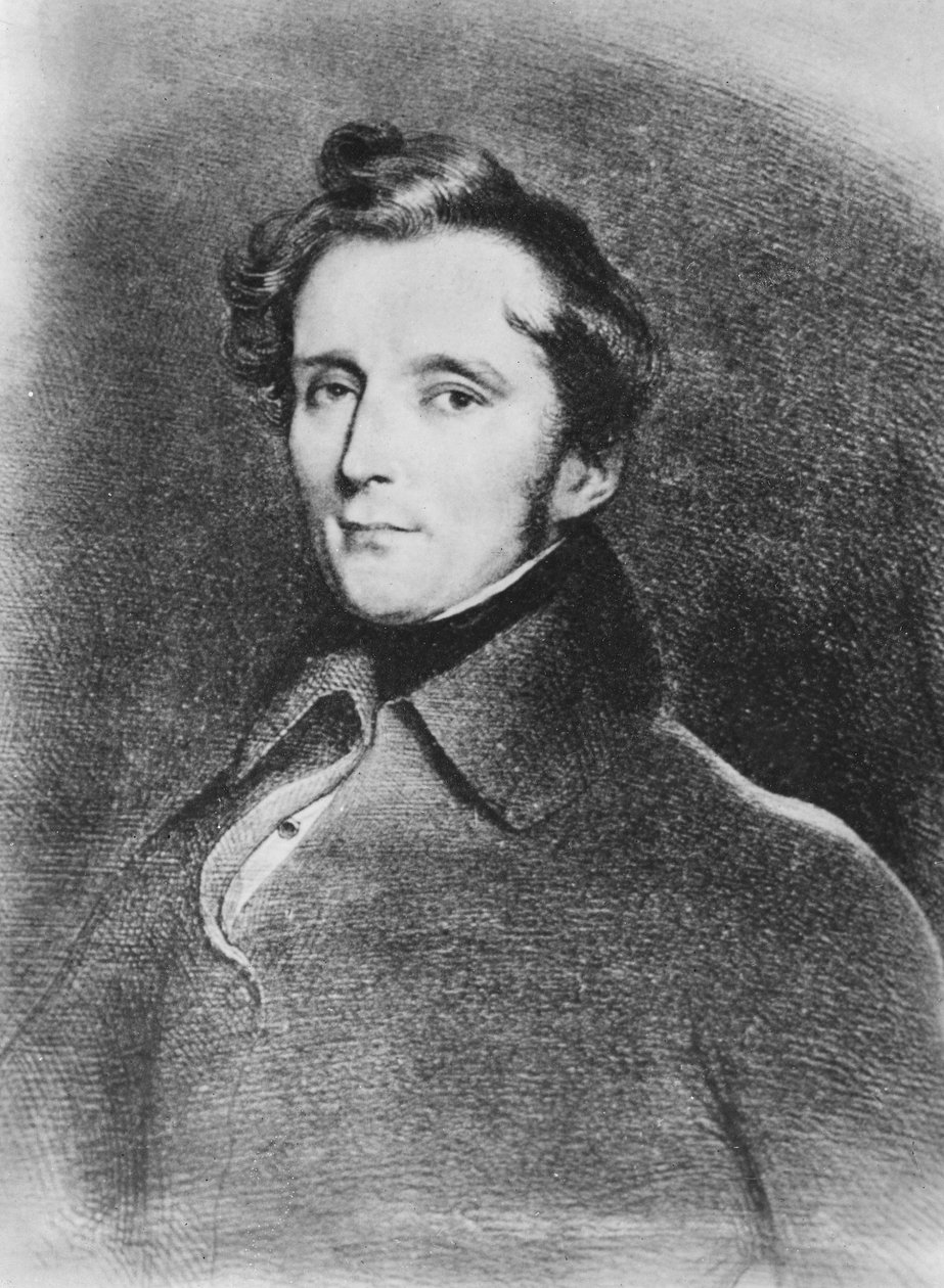 Alphonse de Lamartine, 1830 od French School