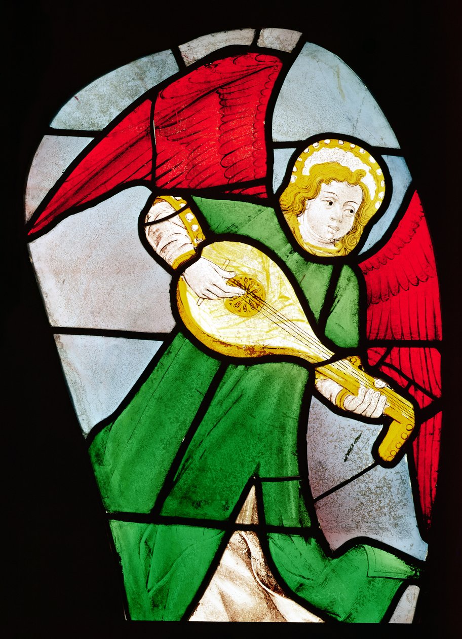 Angel Musician (vitráže) od French School