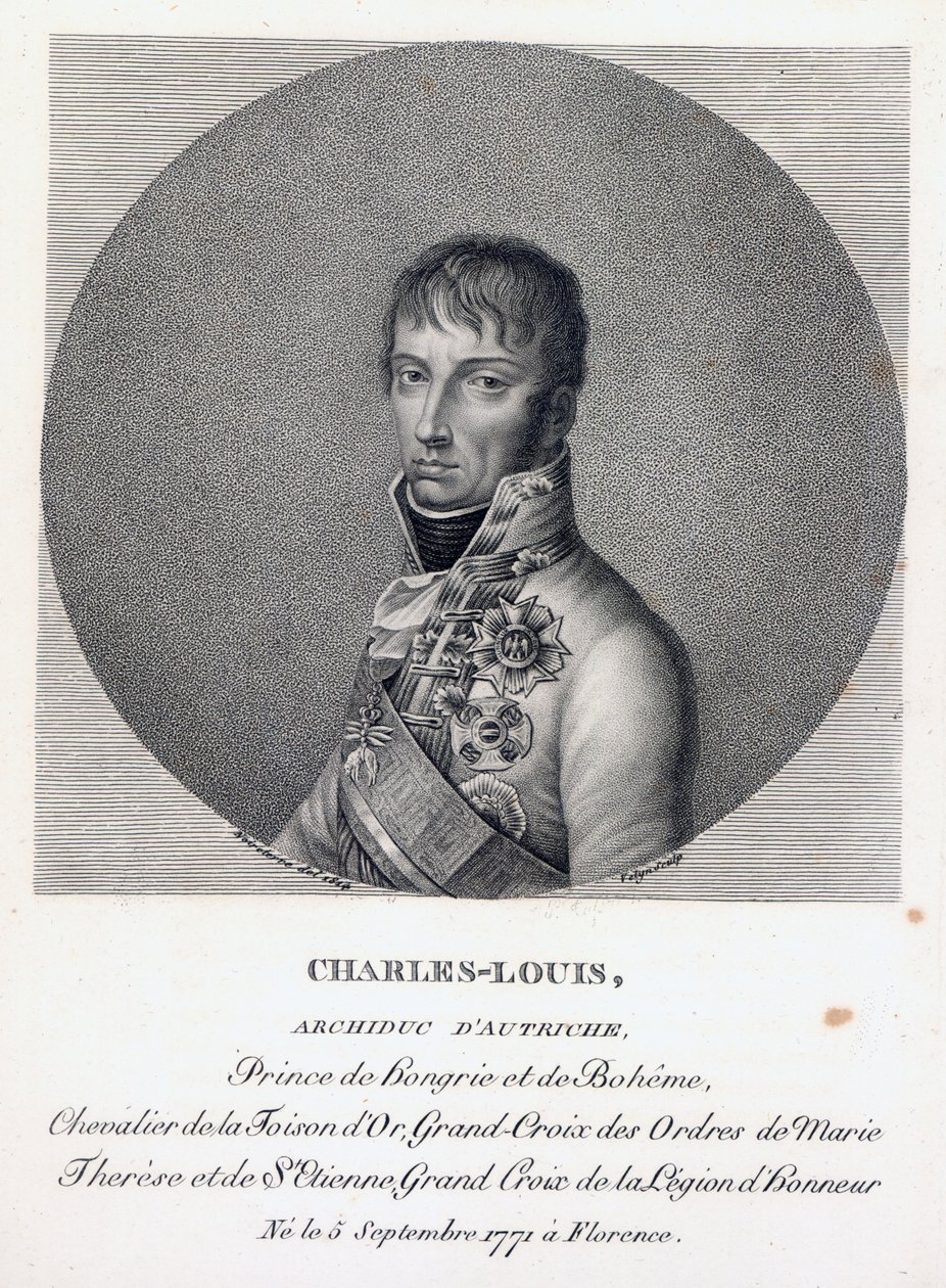 Arcivévoda Karel Rakouský, vévoda těšínský, kolem roku 1814 od French School