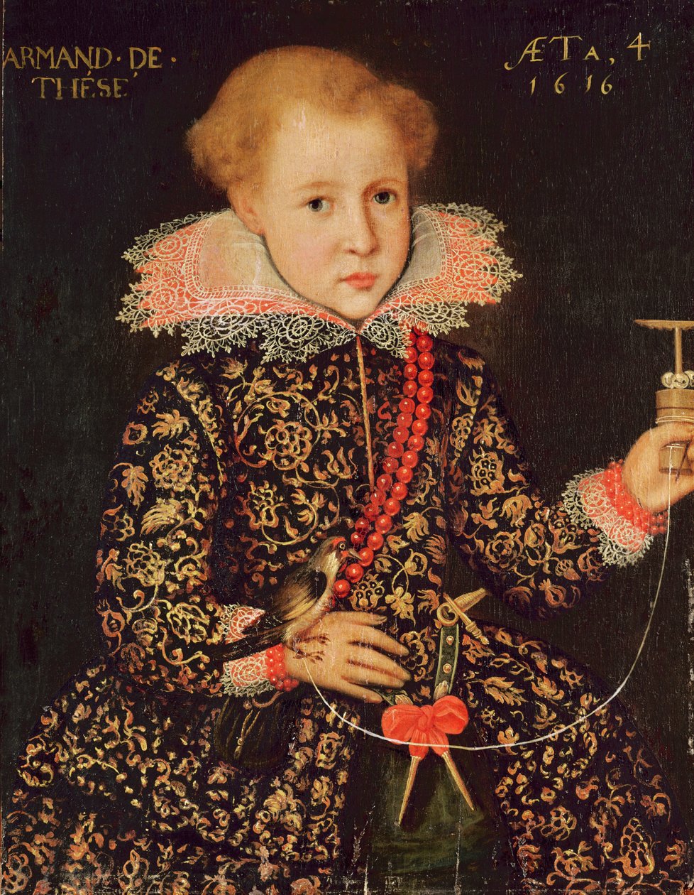 Armand de Tesse (nar. 1612), čtyři roky, 1616 od French School
