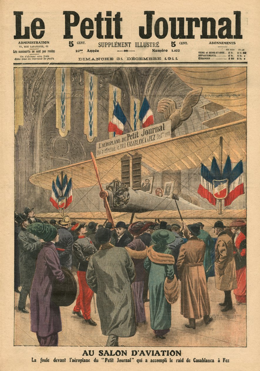 Na leteckém salonu, ilustrace z 
