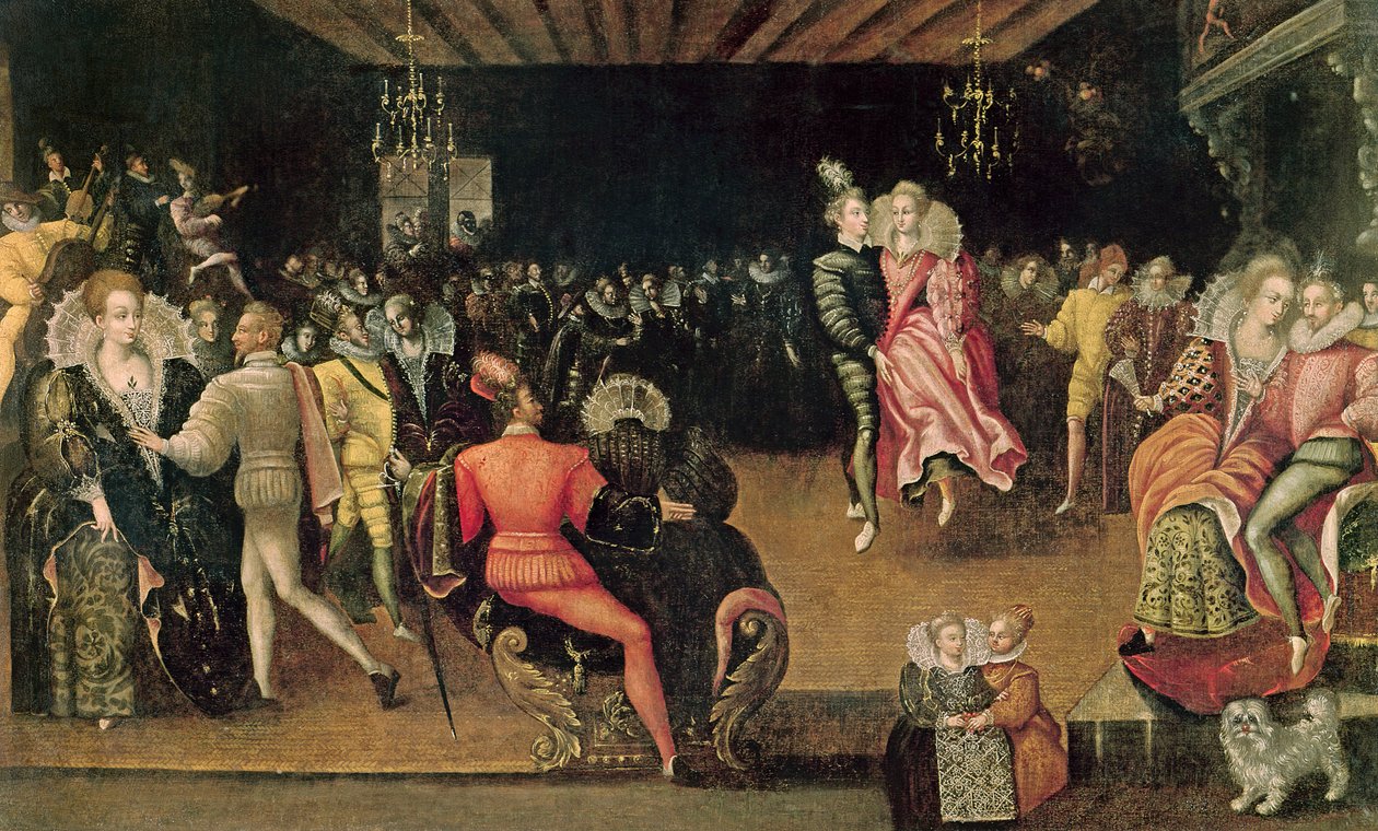 Ples na dvoře Valois od French School