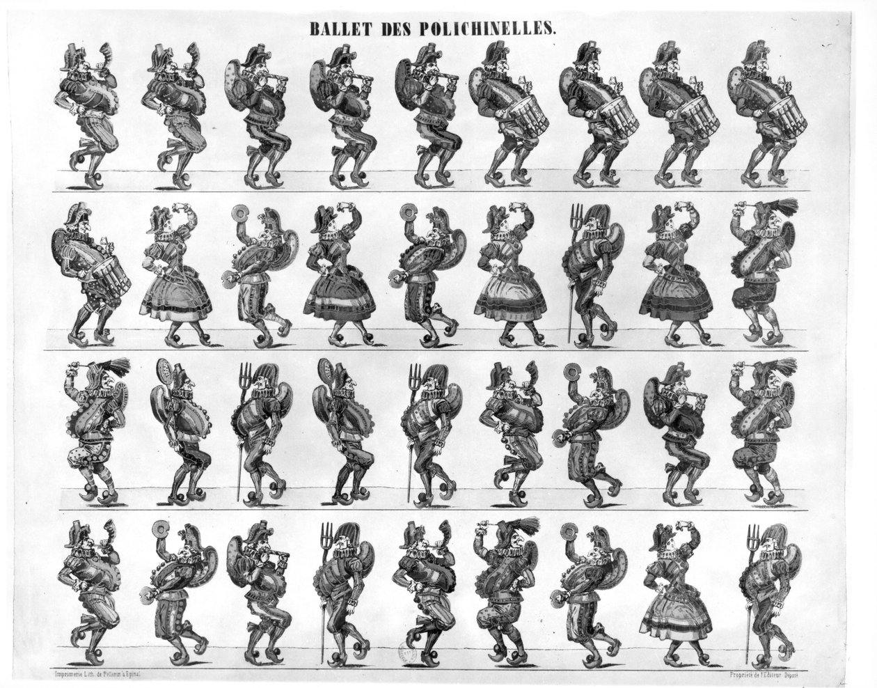 Balet Polichinelles od French School