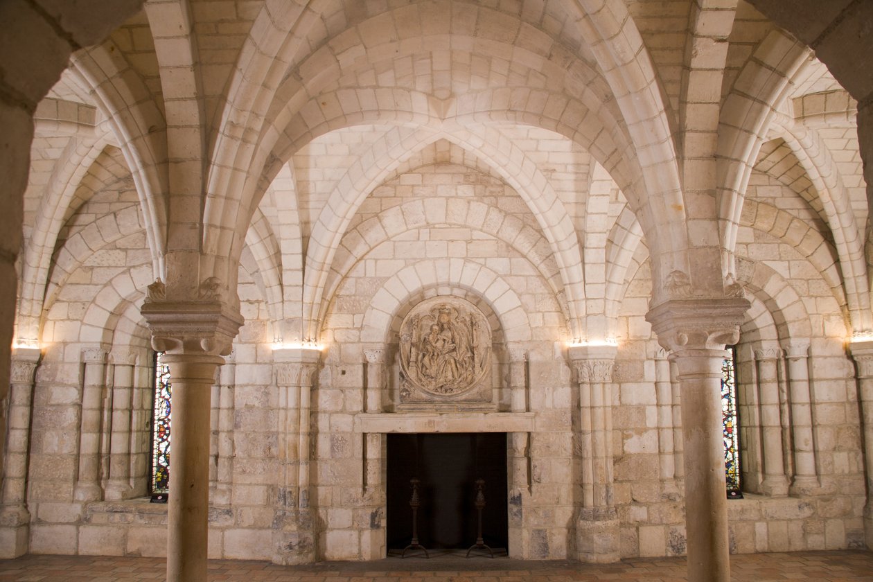 Kapitula, benediktinské převorství svatého Jana, 1150-90 (vápenec) od French School