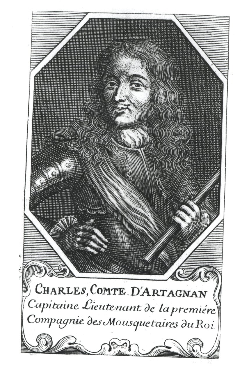 Charles de Montesquiou (1611-73) hrabě z Artagnan od French School