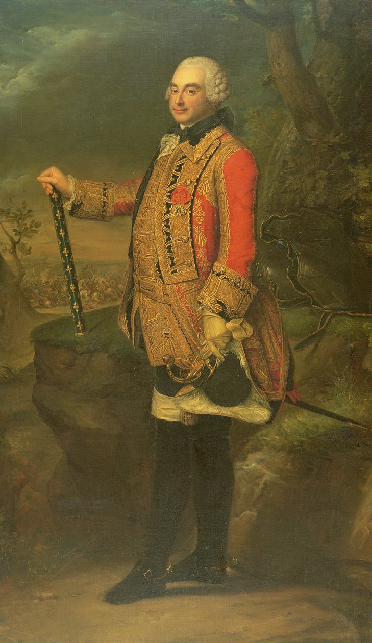 Charles de Rohan (1715-87), princ ze Soubise od French School