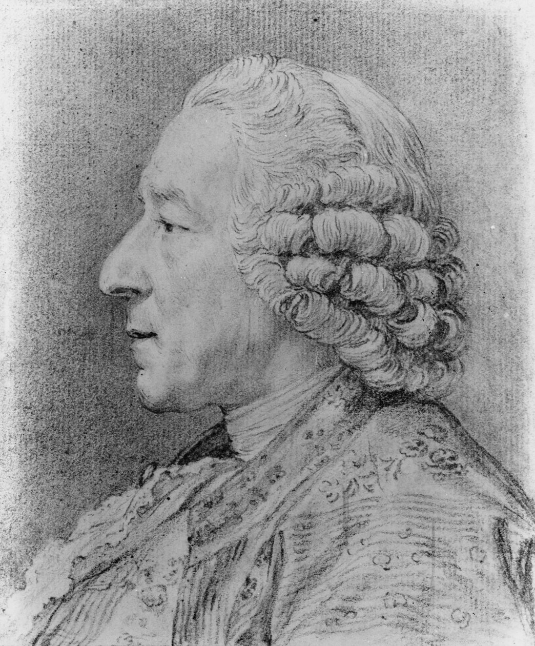 Charles-Nicolas Cochin, 1767 (uhl na papíře) od French School