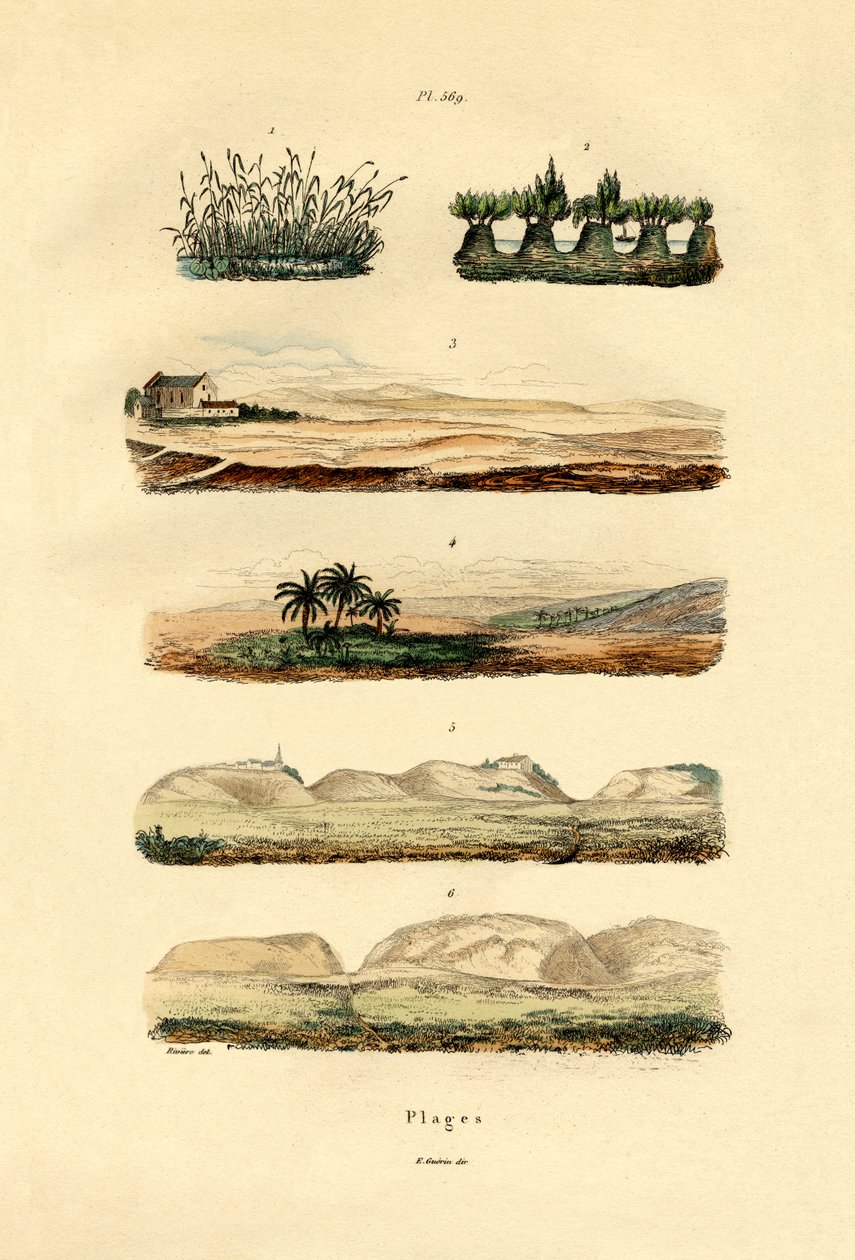 Pobřeží, 1833-39 od French School
