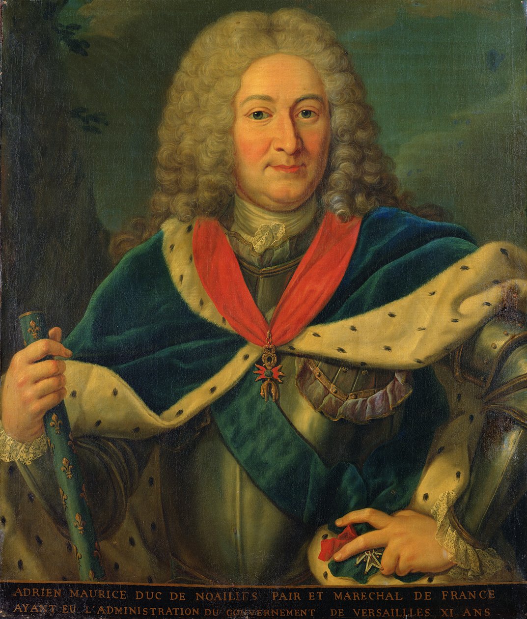 vévoda Adrien-Maurice de Noailles (1678-1766) od French School