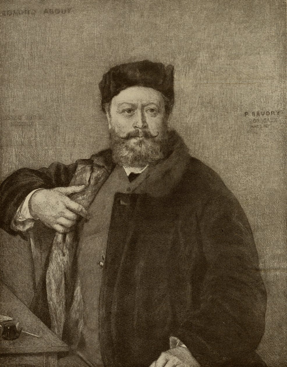Edmond Felix Valentin About (1828-85) od French School