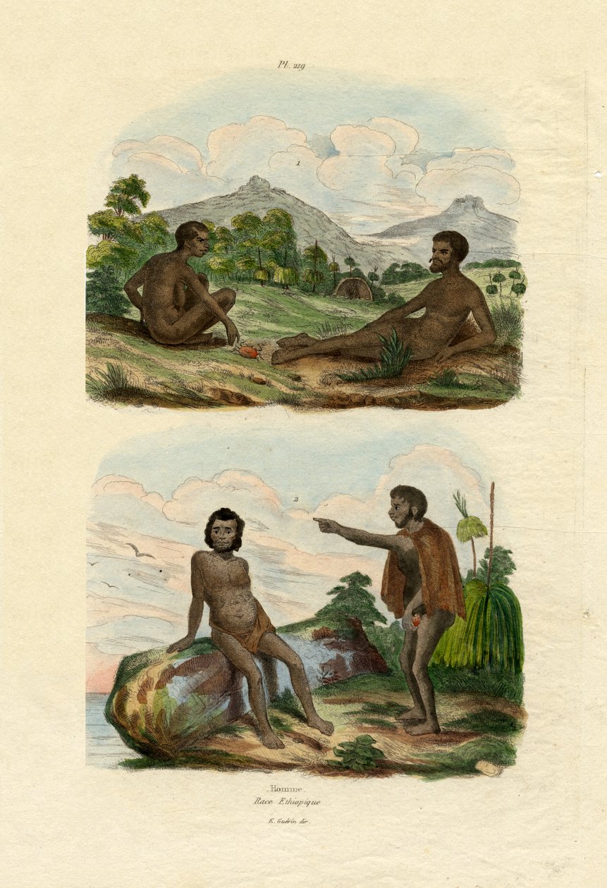 Etiopané, 1833-39 od French School