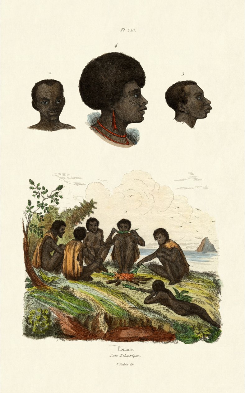 Etiopané, 1833-39 od French School