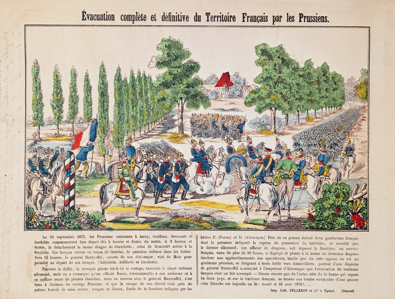 Evakuace francouzského území Prusy, 16. září 1873 od French School