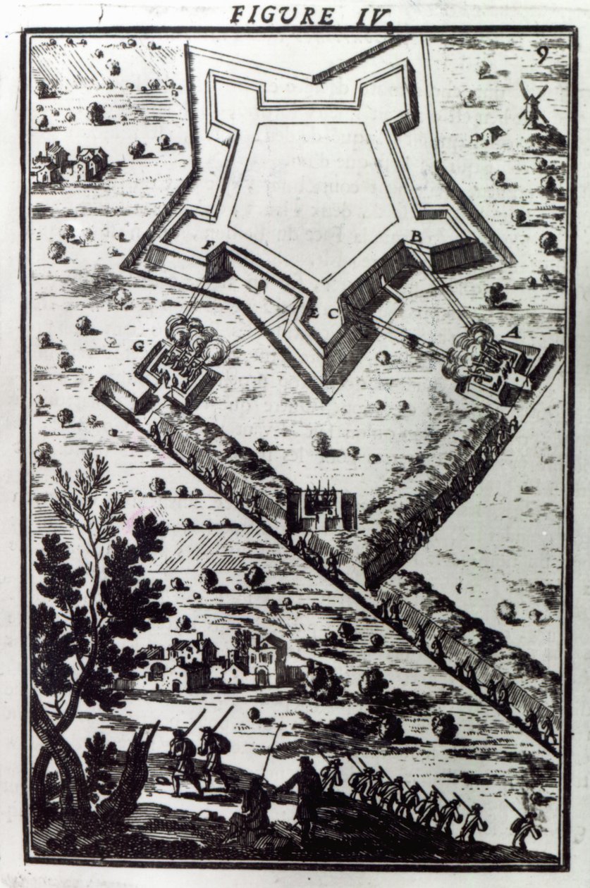 Obrázek IV z knihy "Les Travaux de Mars, ou L