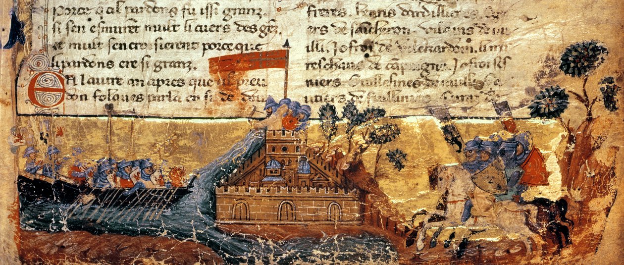 Fr 4972 f.1: Jeruzalém v křížových výpravách od French School