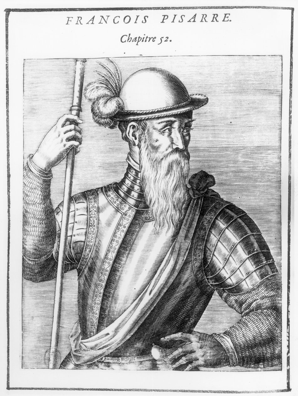 Francisco Pizarro (asi 1475–1541) od French School
