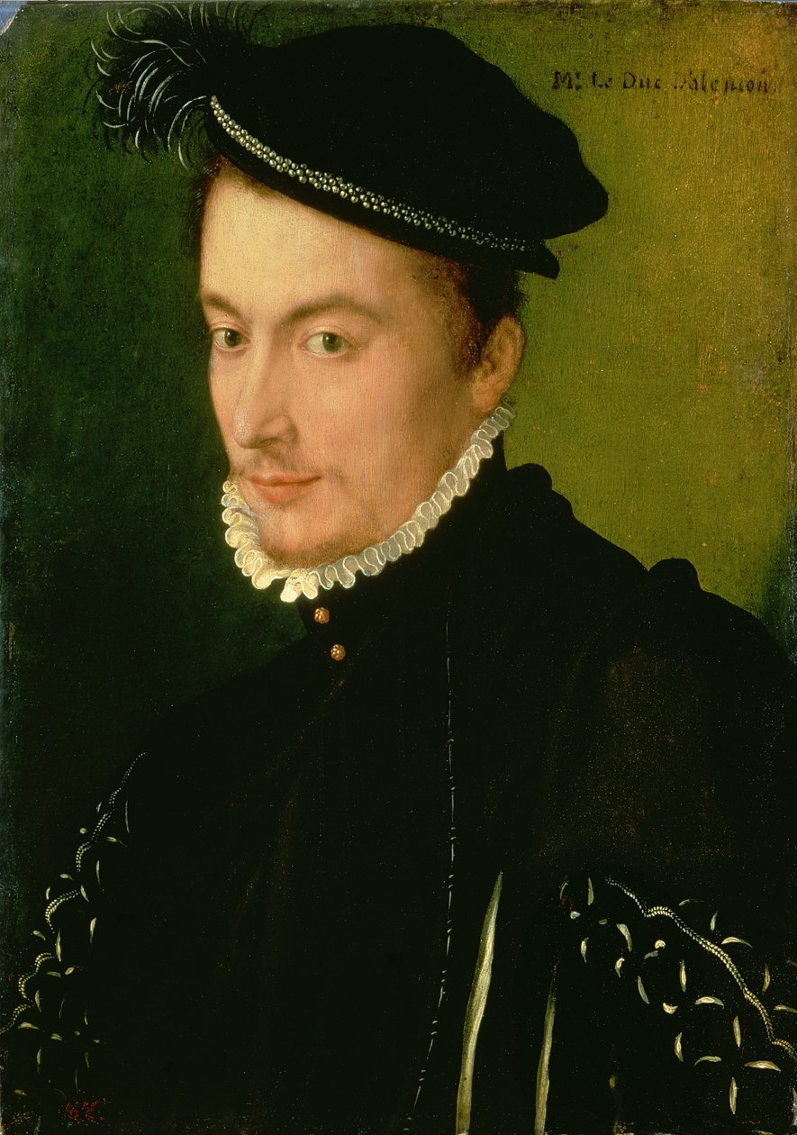 Francois de Valois (1554-84), vévoda z Alencon, 1560 od French School
