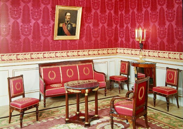 Interiér Salle du Trone, c.1805-11 od French School