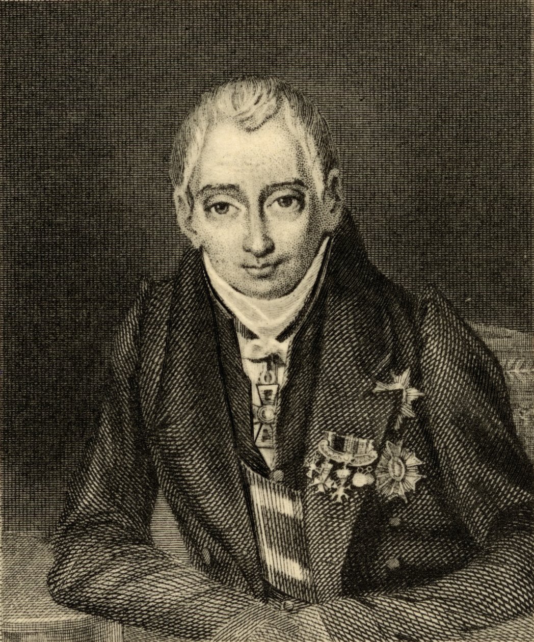 Klemens Wenzel Nepomuk Lothar (1773-1859) kníže z Metternich-Winneburgu od French School