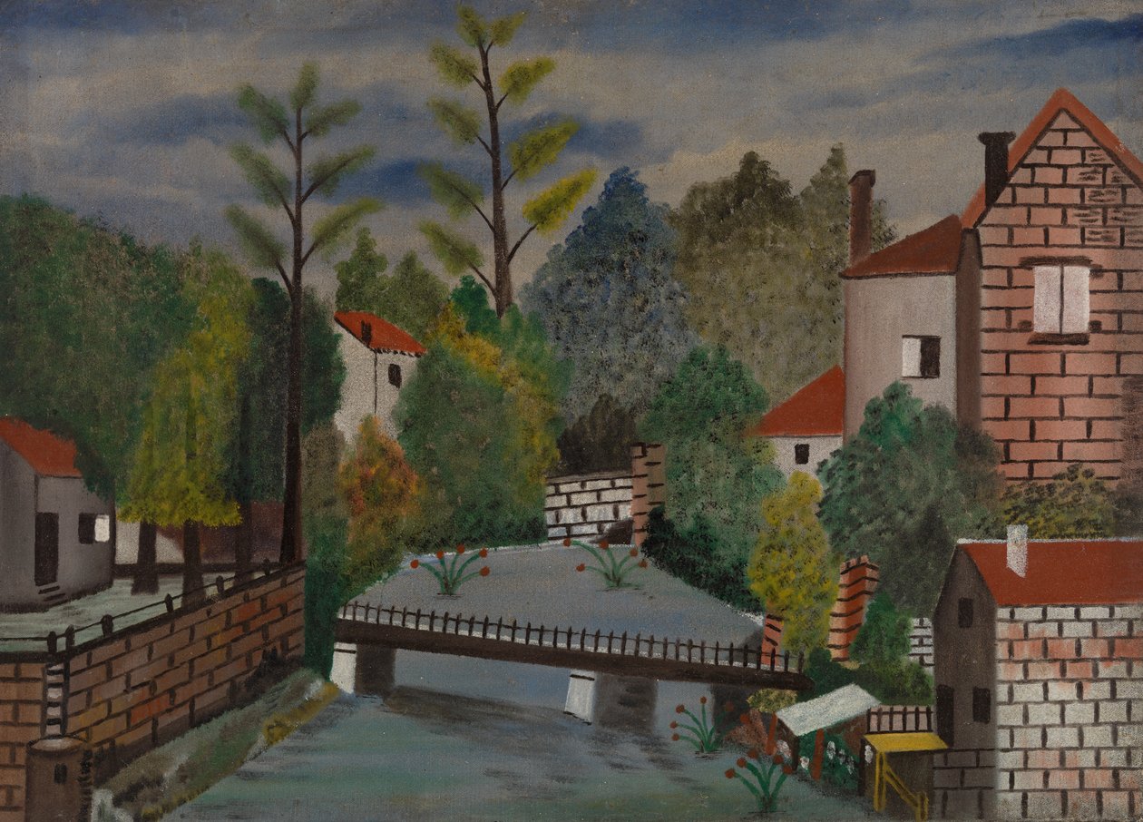 Krajina, kolem roku 1840 od French School