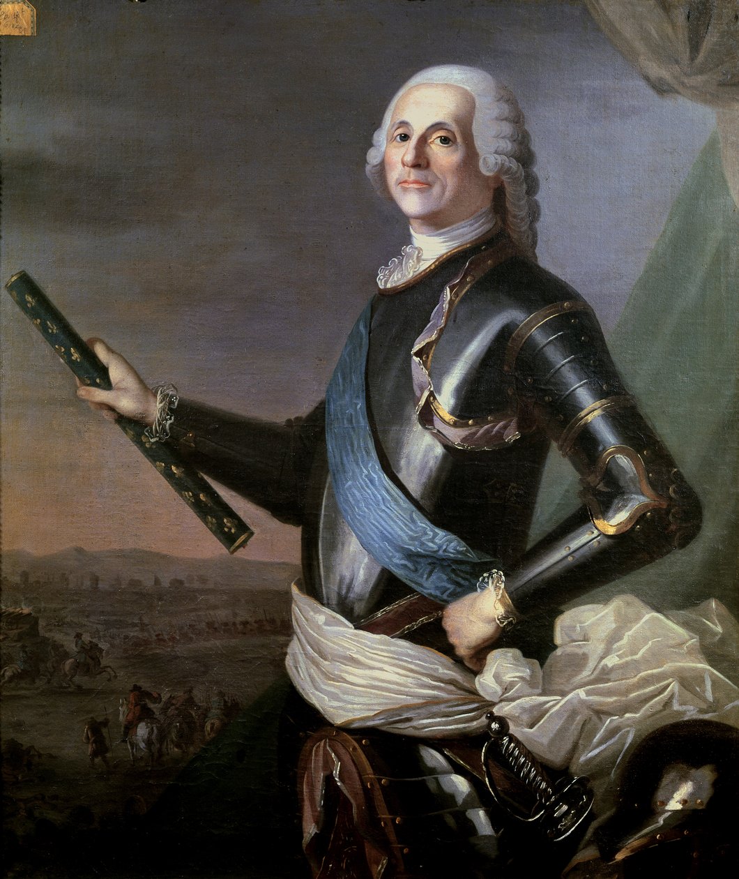 Louis Francois Armand Vignerot du Plessis (1696-1788) vévoda z Richelieu od French School