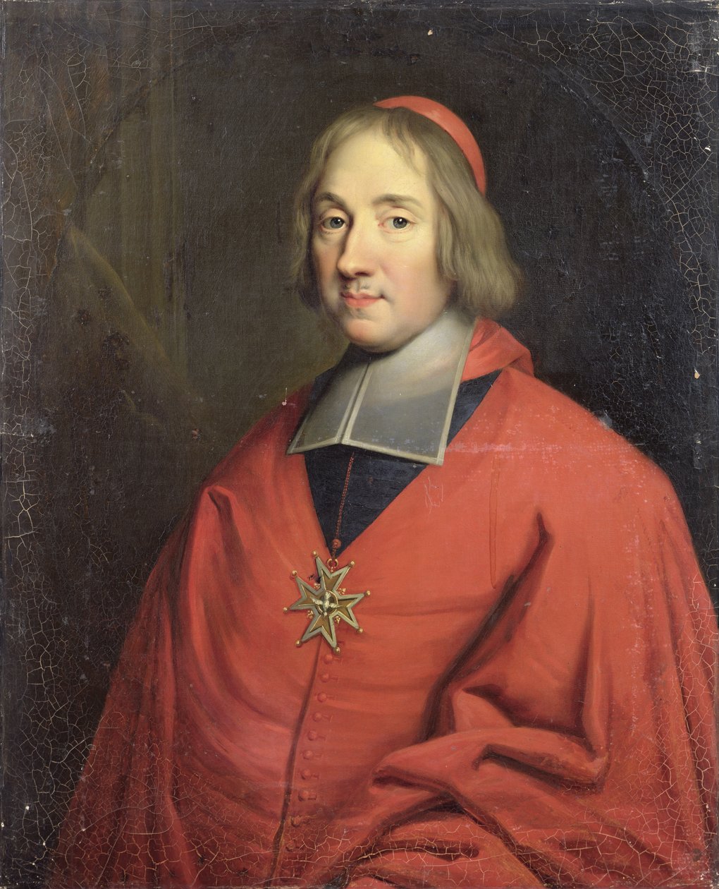 Louis-Antoine de Noailles (1651-1729) arcibiskup Paříže od French School