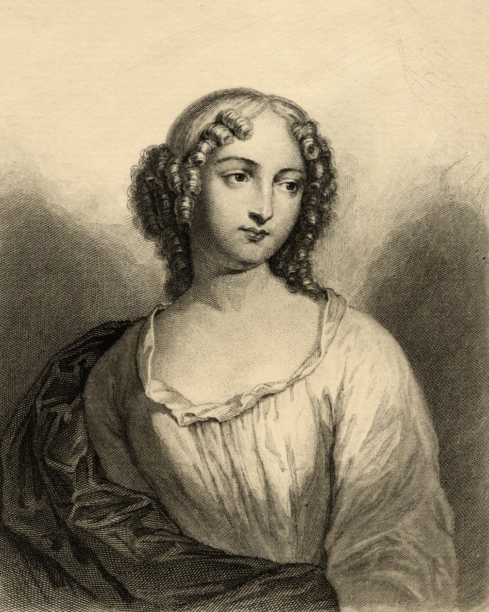 Louise Francoise de La Baume Le Blanc (1644-1710) vévodkyně z La Valliere od French School