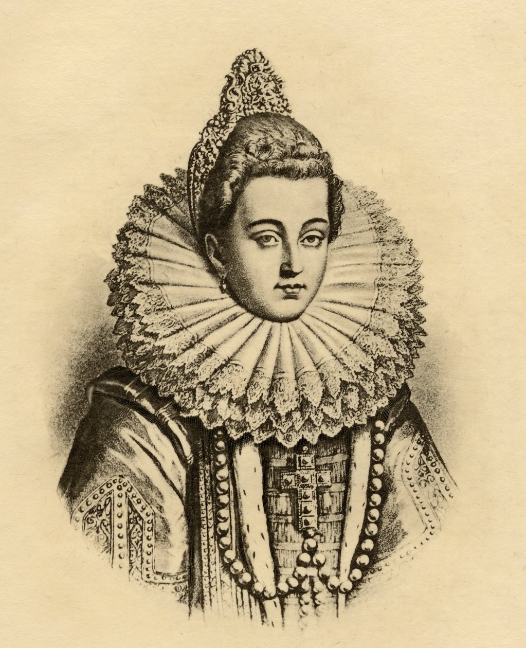 Louise de Lorraine-Vaudemont (1553-1601) od French School