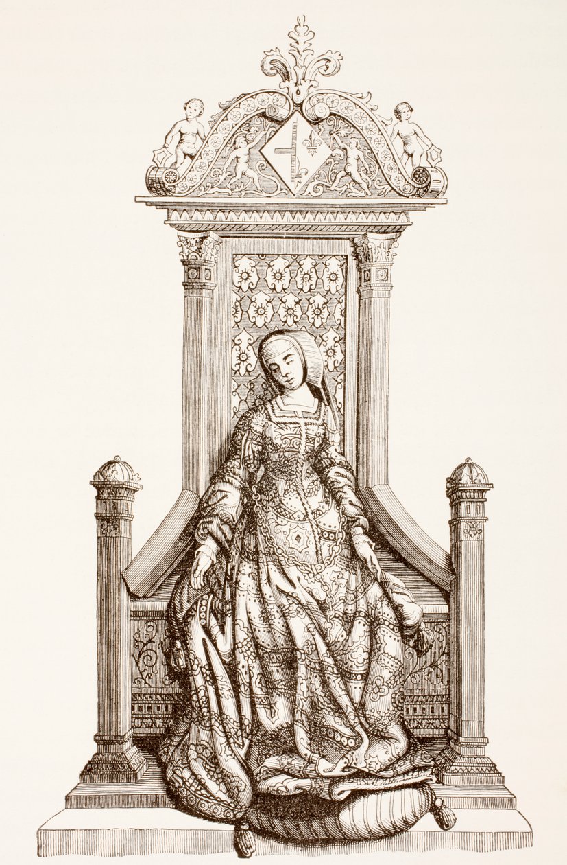 Louise Savojská, 1873 od French School