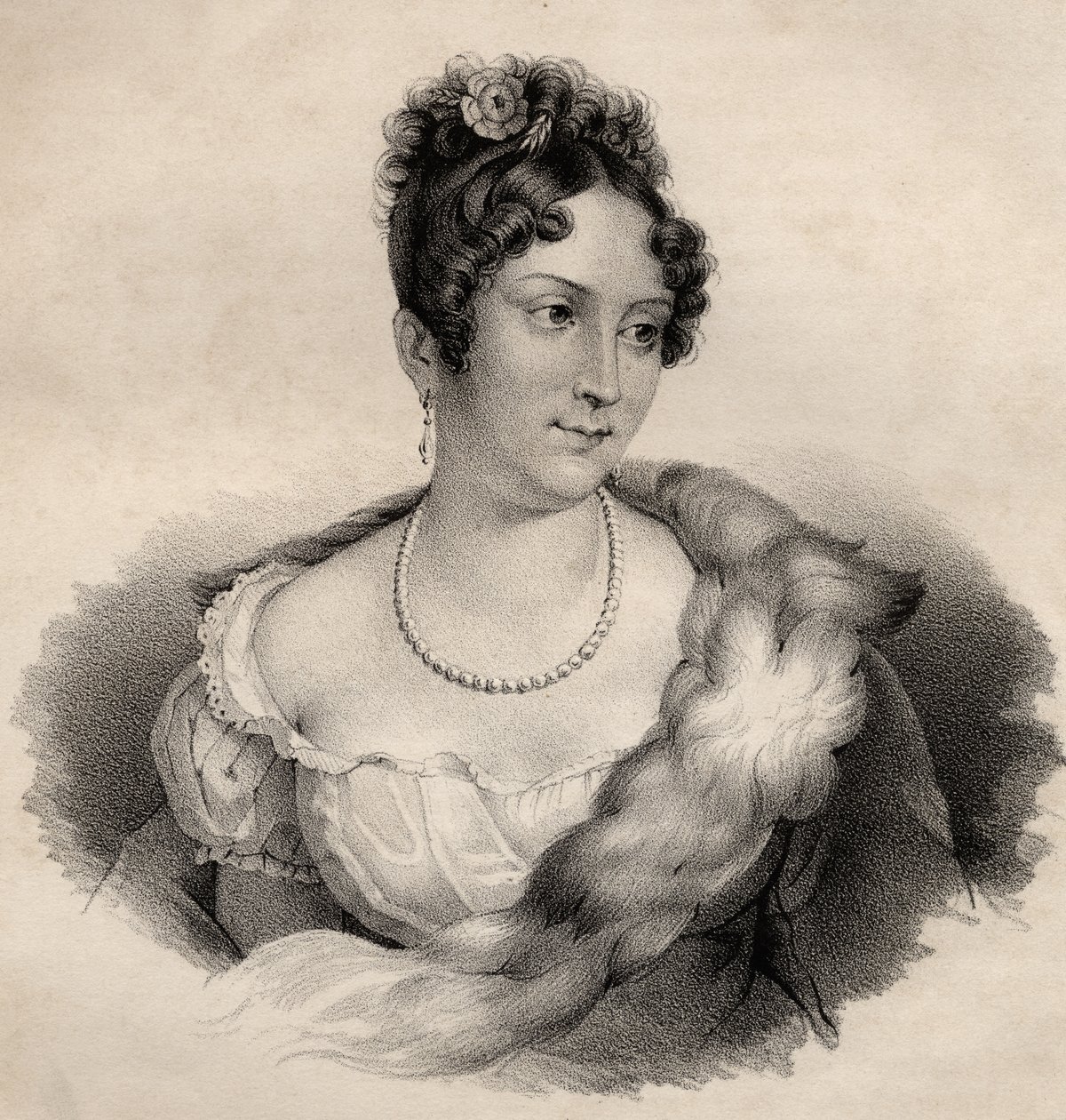 Mademoiselle Mars (1779-1847) od French School