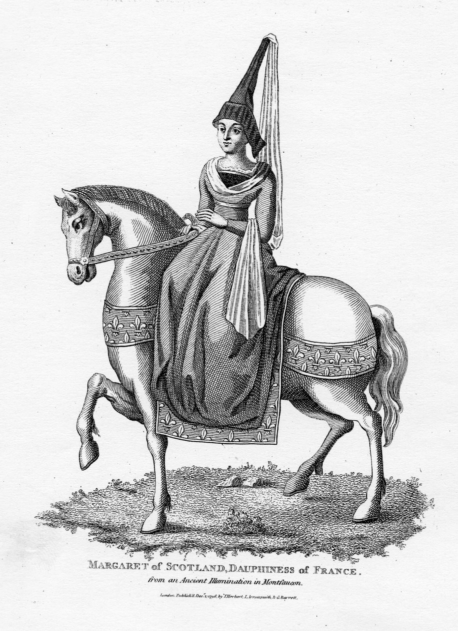 Margaret of Scotland, Dauphiness of France, 1796 od French School