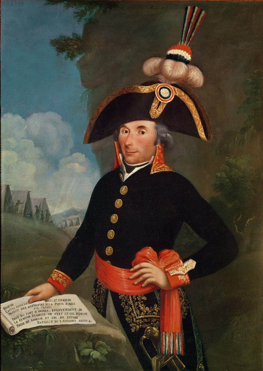 Maršál Andre Massena (1758-1817) vévoda z Rivoli od French School