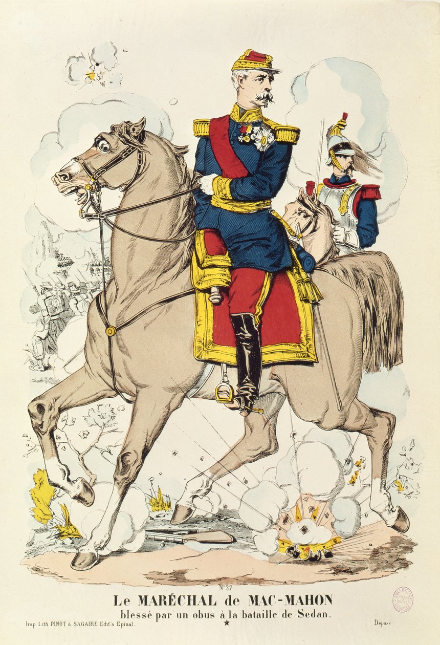 Maršál Edme Patrice Maurice de Macmahon (1808-93) od French School