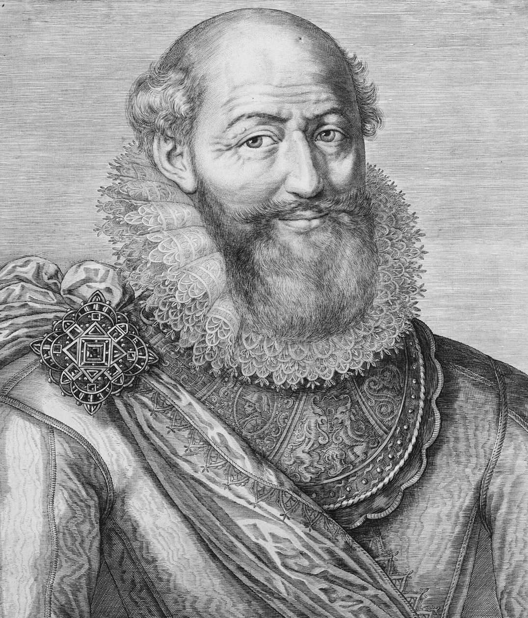 Maximilien de Bethune, vévoda ze Sully, 1614 od French School