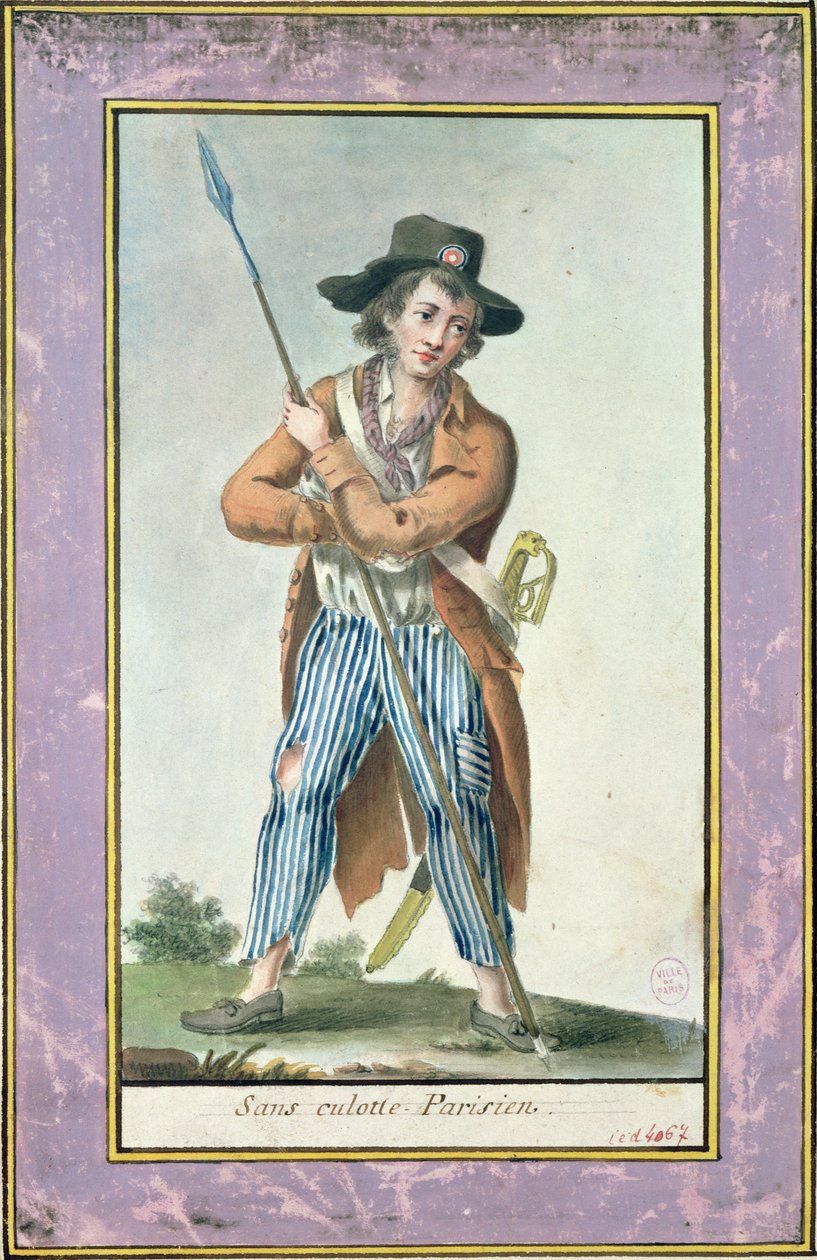 Pařížské Sans-culotte od French School