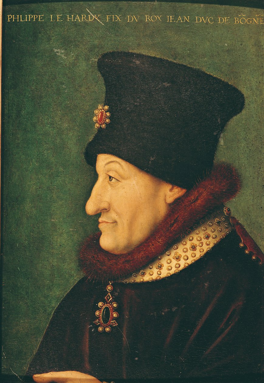 Filip Francouzský (1342-1404) vévoda burgundský od French School