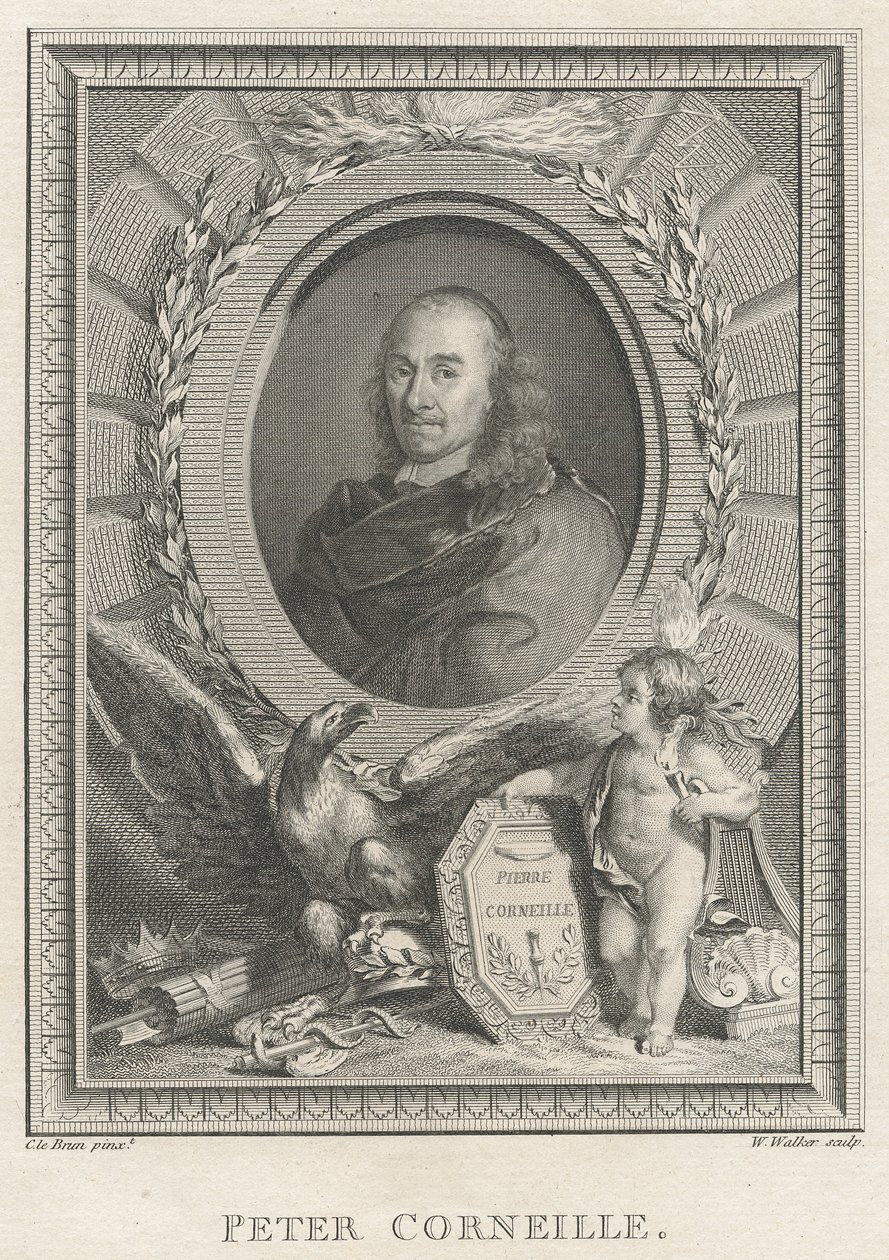 Pierre Corneille (1606-84) francouzský dramatik od French School