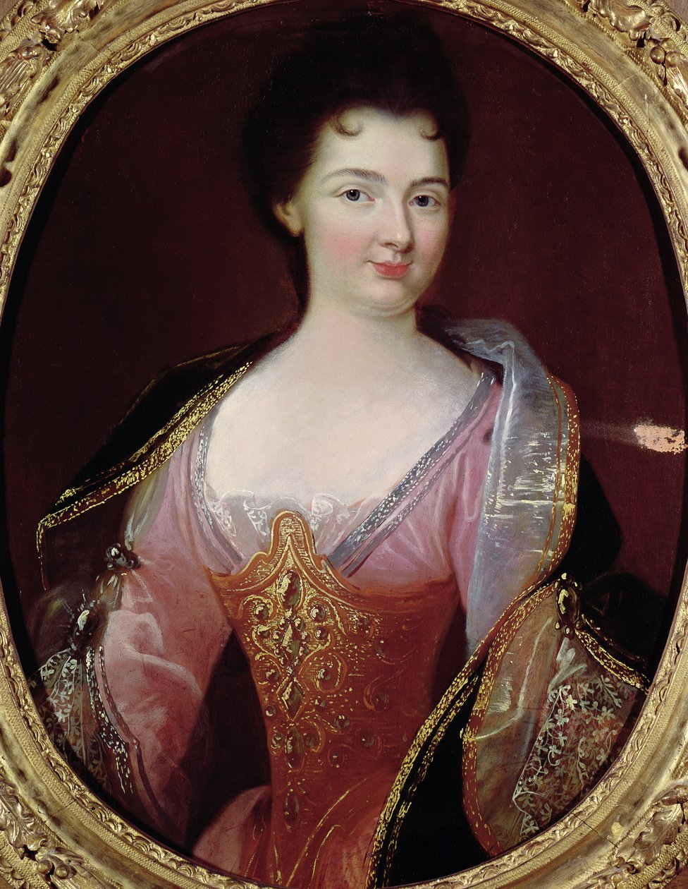 Portrét Claudine Alexandrine Guerin de Tencin (1682-1749) od French School