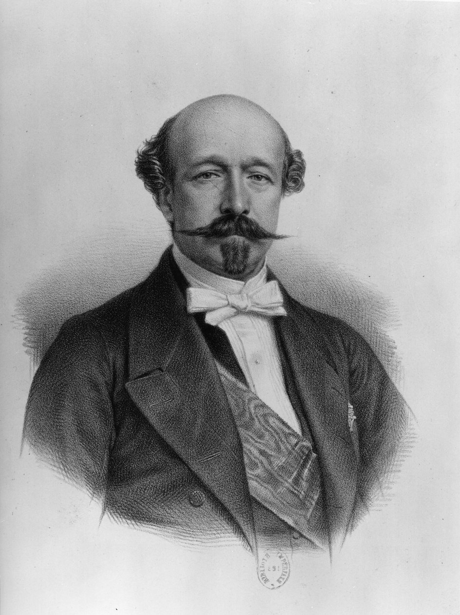 Portrét vévody Charlese de Morny (1811-65) kolem roku 1850 od French School