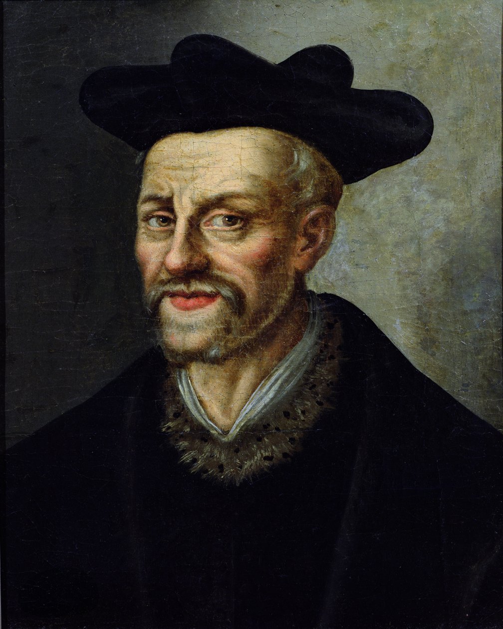 Portrét Francoise Rabelaise (asi 1494-1553) od French School
