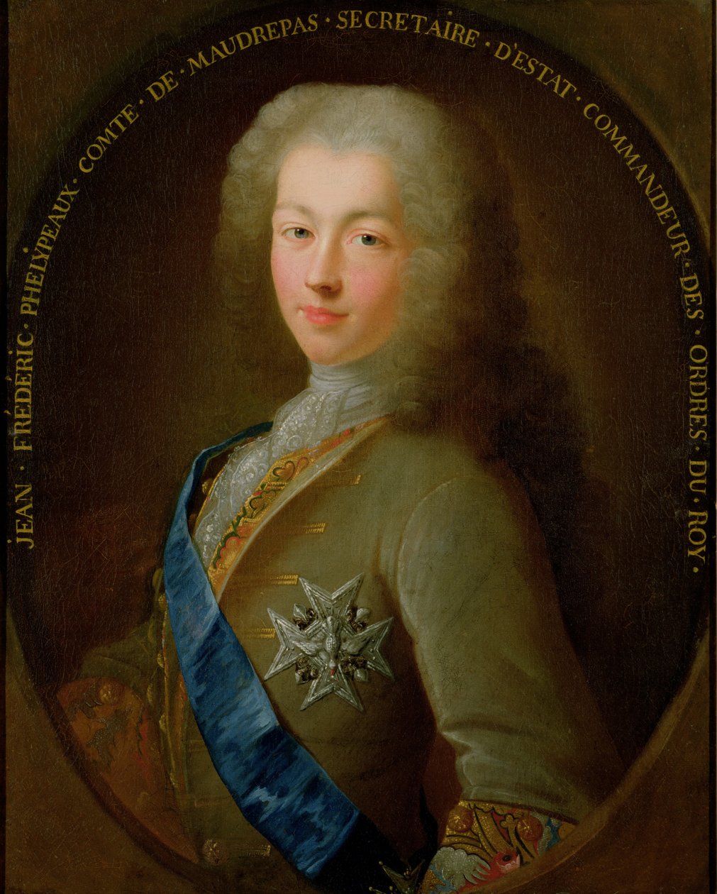 Portrét Jean Frederic Phelypeaux (1701-81) hraběte z Maurepas od French School