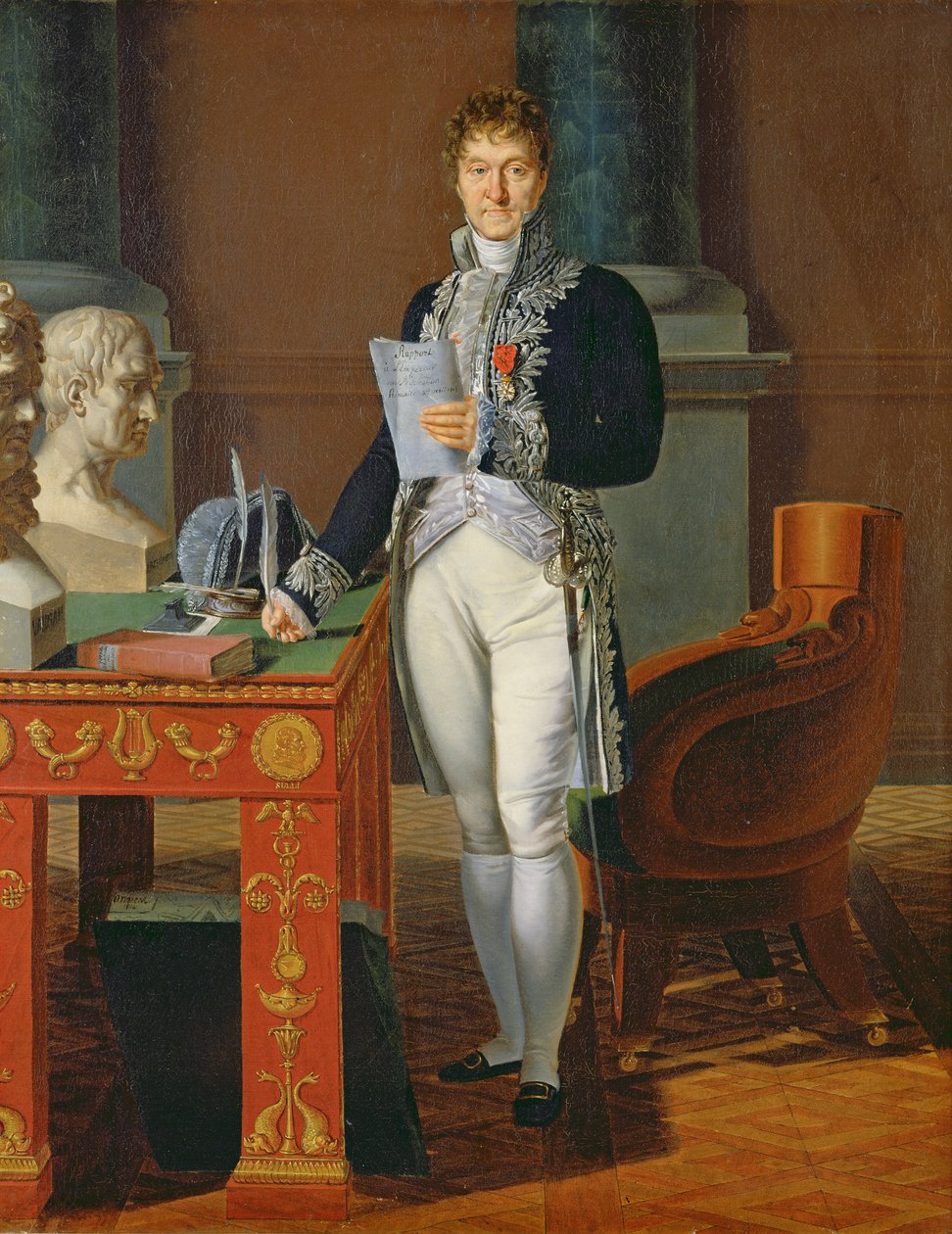 Portrét Lazara Carnota (1753-1823) od French School