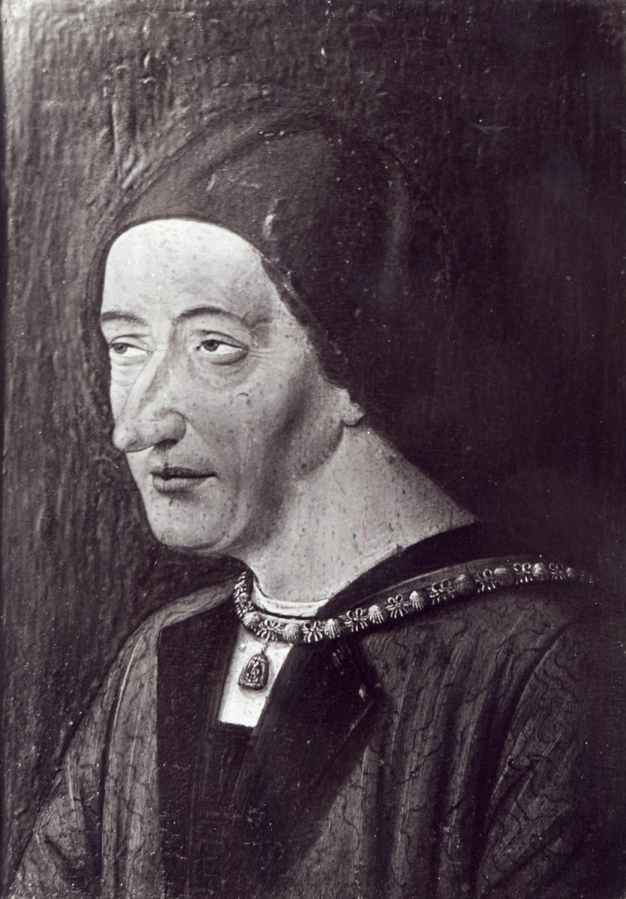 Portrét Ludvíka XI. (1423-83) 1482 od French School